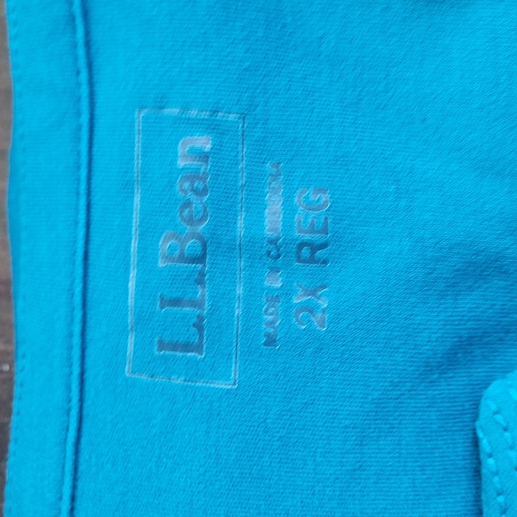 LL Bean 3/4 sleeve tunic top size 2X - Picture 3 of 3